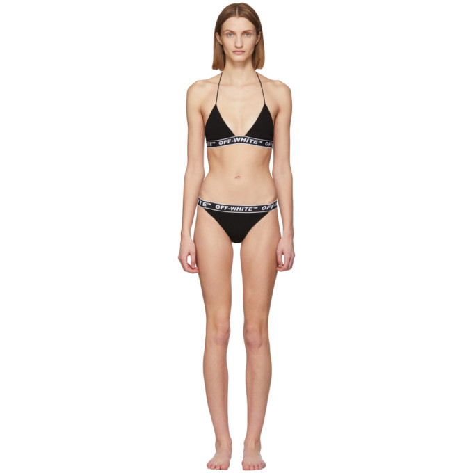 OFF-WHITE OFF-WHITE BLACK CANNETTE INDUSTRIAL BIKINI