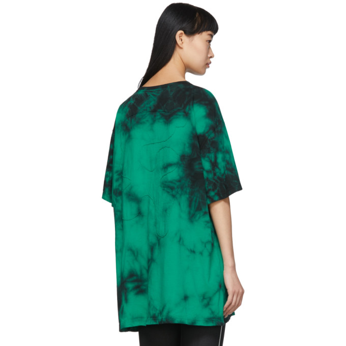 OFF-WHITE OFF-WHITE GREEN TIE-DYE MODERN T-SHIRT