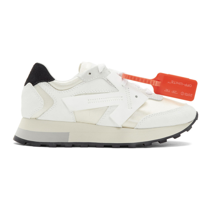 OFF-WHITE WHITE HG RUNNER SNEAKERS