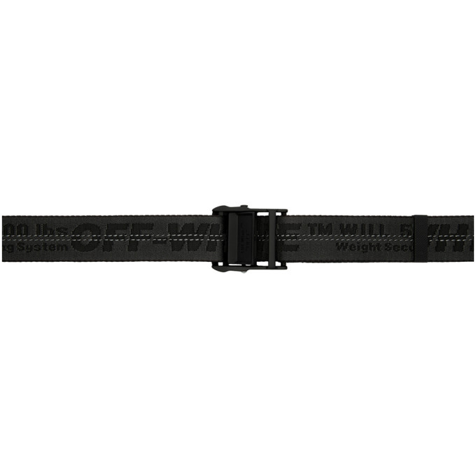OFF-WHITE Black Industrial Belt