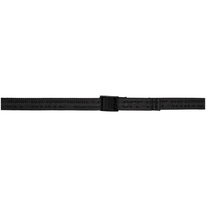 OFF-WHITE BLACK MINI INDUSTRIAL BELT