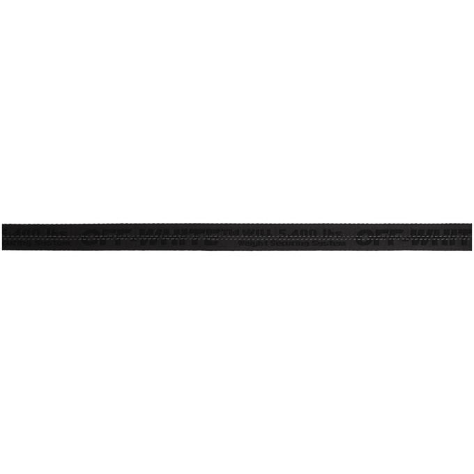 OFF-WHITE BLACK MINI INDUSTRIAL BELT