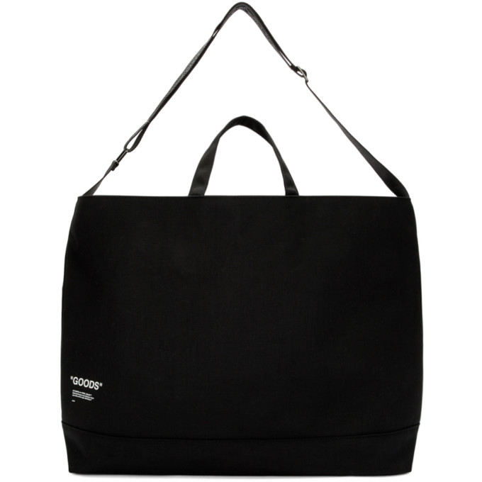 OFF-WHITE OFF-WHITE BLACK QUOTE TOTE