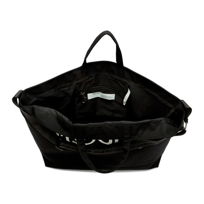 OFF-WHITE OFF-WHITE BLACK QUOTE TOTE