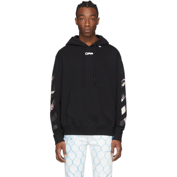 Off-White Men's Caravaggio Arrows Printed Hoodie