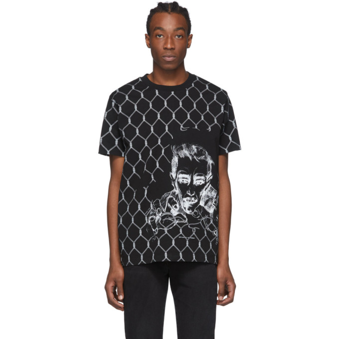 OFF-WHITE OFF-WHITE BLACK FENCE T-SHIRT