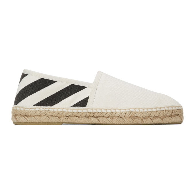 OFF-WHITE OFF-WHITE WHITE DIAG ESPADRILLES