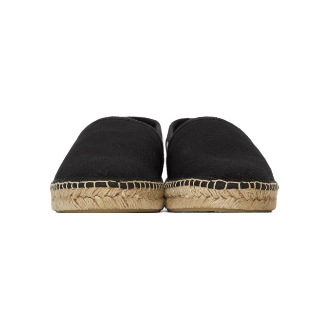 OFF-WHITE BLACK DIAG ESPADRILLES
