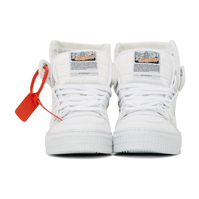 OFF-WHITE White Canvas Off-Court 3.0 Sneakers