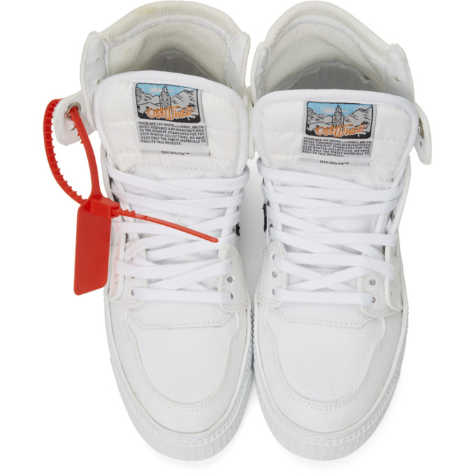 OFF-WHITE White Canvas Off-Court 3.0 Sneakers