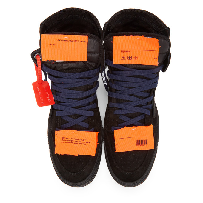 OFF-WHITE OFF-WHITE BLACK OFF-COURT 3.0 SNEAKERS