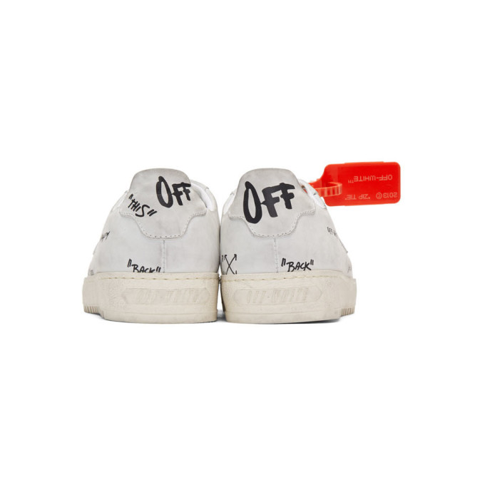 OFF-WHITE OFF-WHITE WHITE LOW 2.0 SNEAKERS