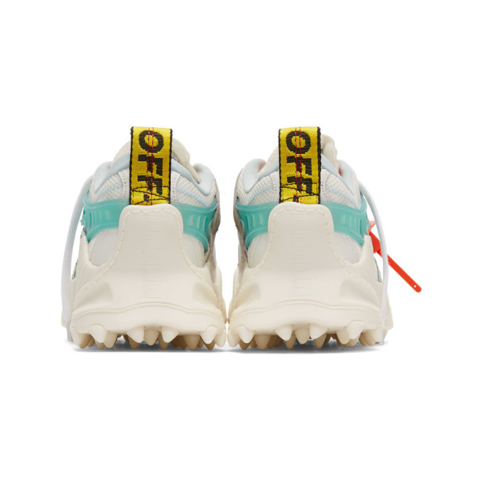 OFF-WHITE White & Blue Odsy-1000 Sneakers
