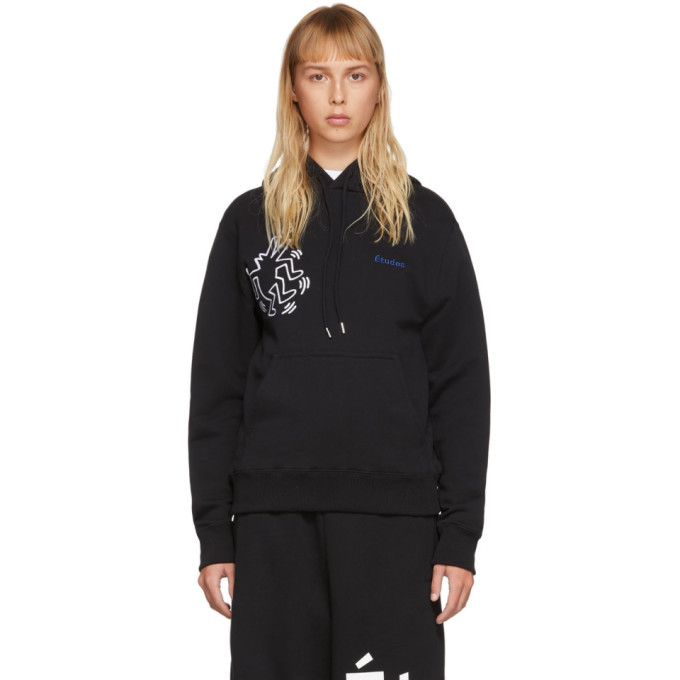 Etudes Studio Etudes Black Keith Haring Edition Klein Hoodie