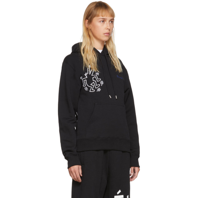 ETUDES STUDIO ETUDES BLACK KEITH HARING EDITION KLEIN HOODIE