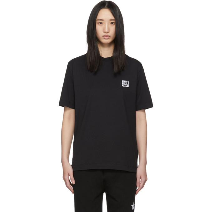 ETUDES STUDIO ETUDES BLACK KEITH HARING EDITION WONDER PATCH T-SHIRT