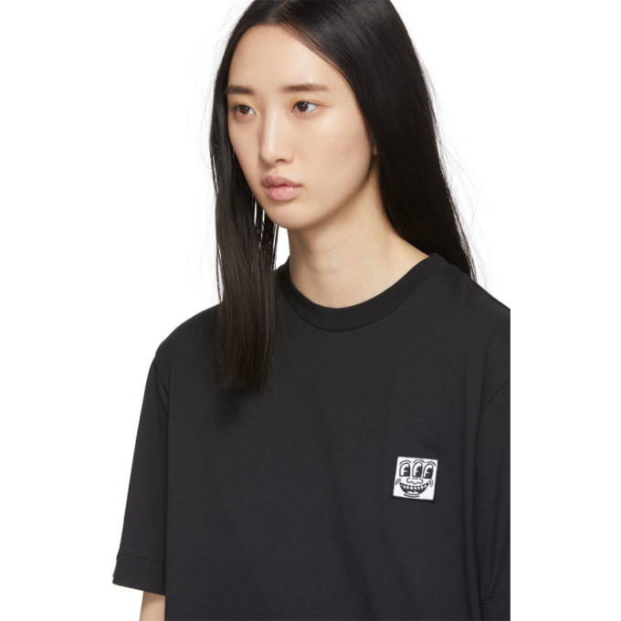 ETUDES STUDIO ETUDES BLACK KEITH HARING EDITION WONDER PATCH T-SHIRT
