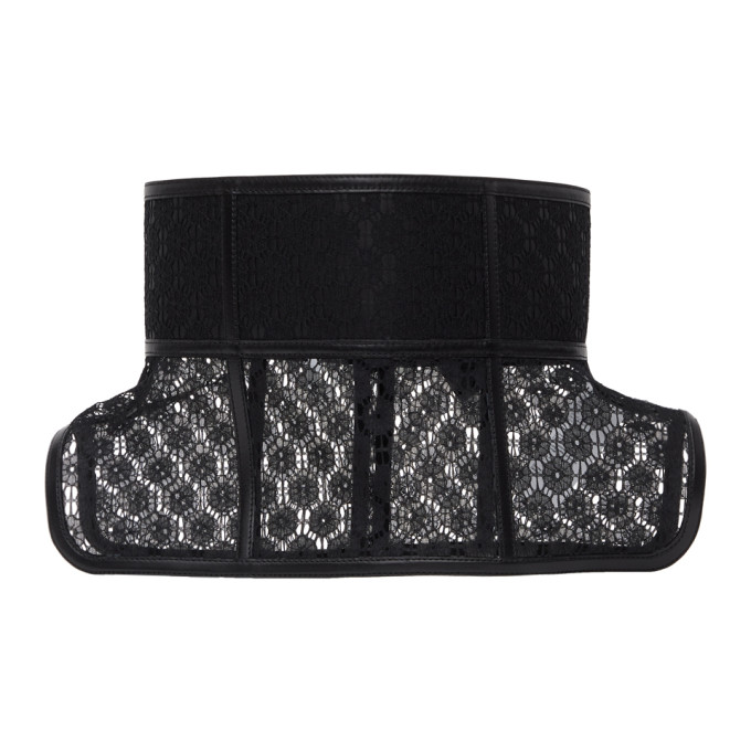 LOEWE LOEWE BLACK LACE OBI BELT