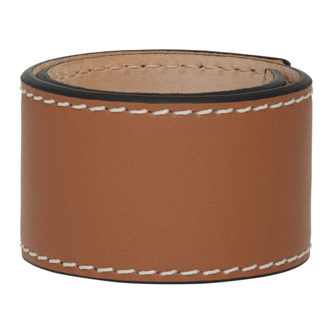LOEWE LOEWE TAN SLAP BRACELET