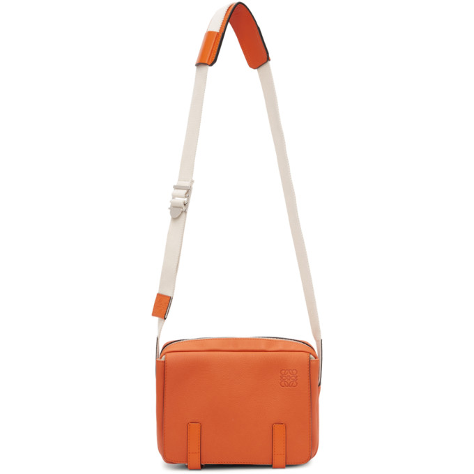 LOEWE ORANGE XS MILITARY MESSENGER BAG