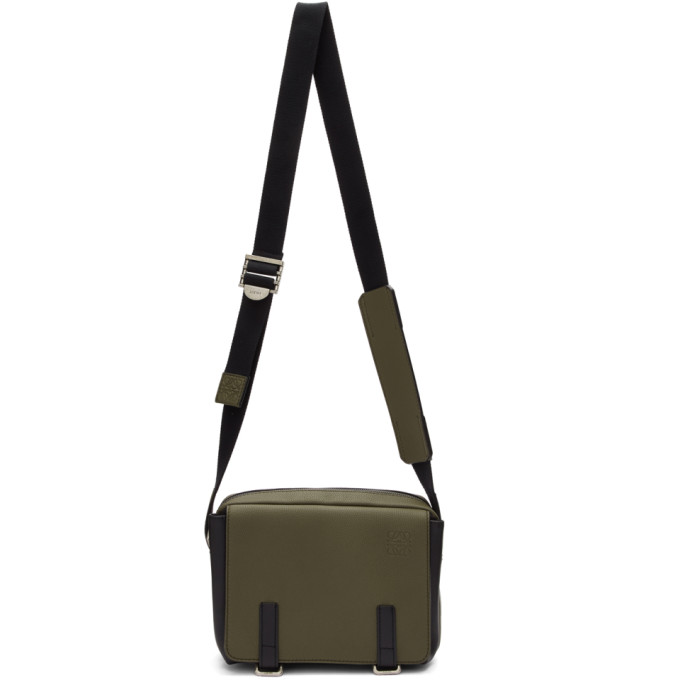 LOEWE LOEWE KHAKI XS MILITARY MESSENGER BAG