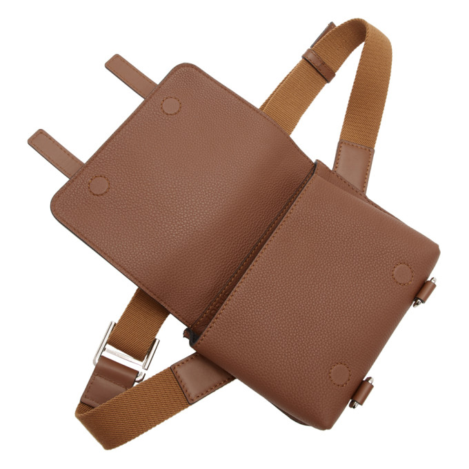 LOEWE LOEWE BROWN MILITARY BUM BAG