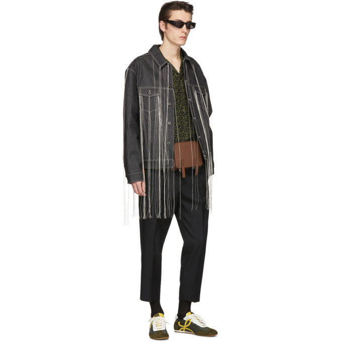LOEWE LOEWE BROWN MILITARY BUM BAG