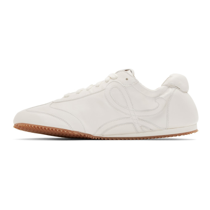 LOEWE WHITE BALLET RUNNER SNEAKERS