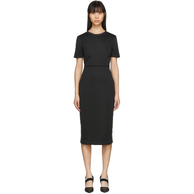 Fendi Black Forever Fendi Short Sleeve Dress