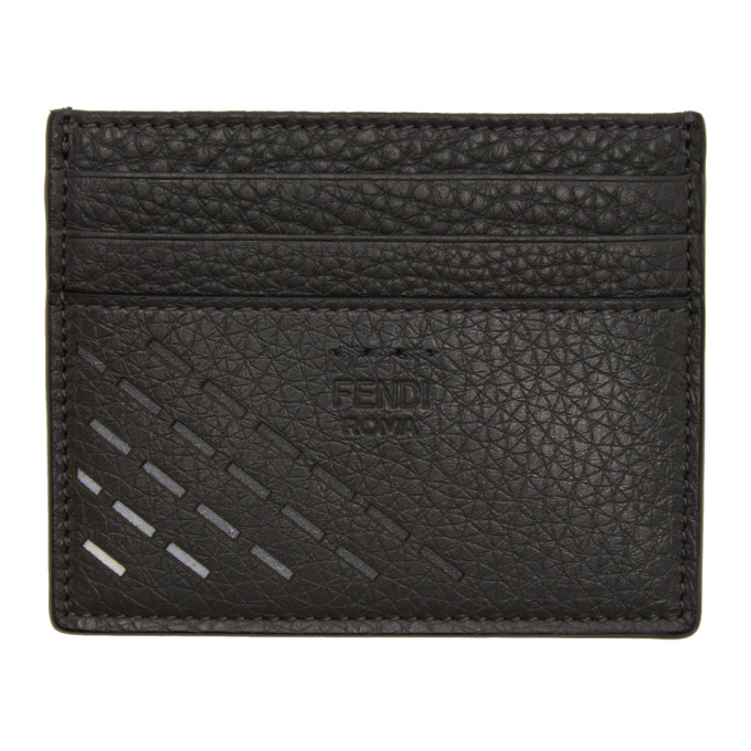 Fendi Grey Degrade Card Holder