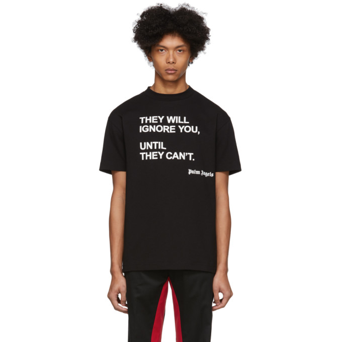 palm angels they will ignore you tee