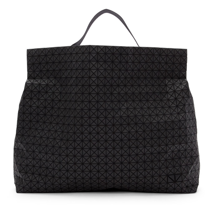 BAO BAO ISSEY MIYAKE BAO BAO ISSEY MIYAKE BLACK MATTE CARTON TOTE