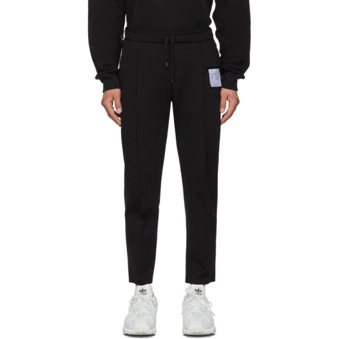 SATISFY SATISFY BLACK SPACER POST-RUN LOUNGE PANTS