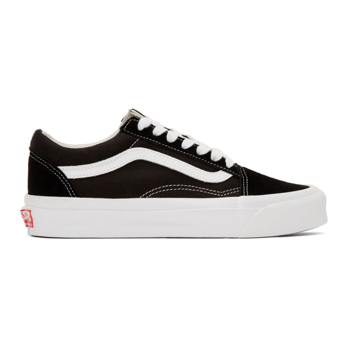 VANS BLACK OG OLD SKOOL LX SNEAKERS