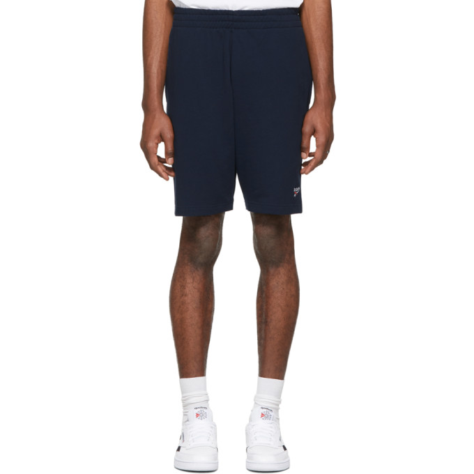 Reebok Classics Navy Classic Vector Shorts In Collegenavy