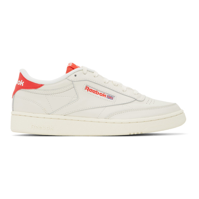 reebok classic white and red
