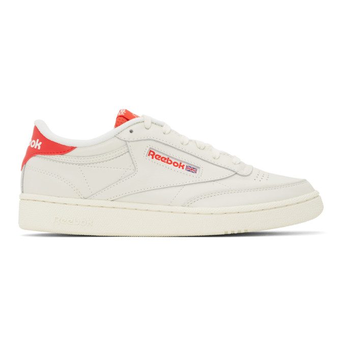 reebok club c 85 chalk red