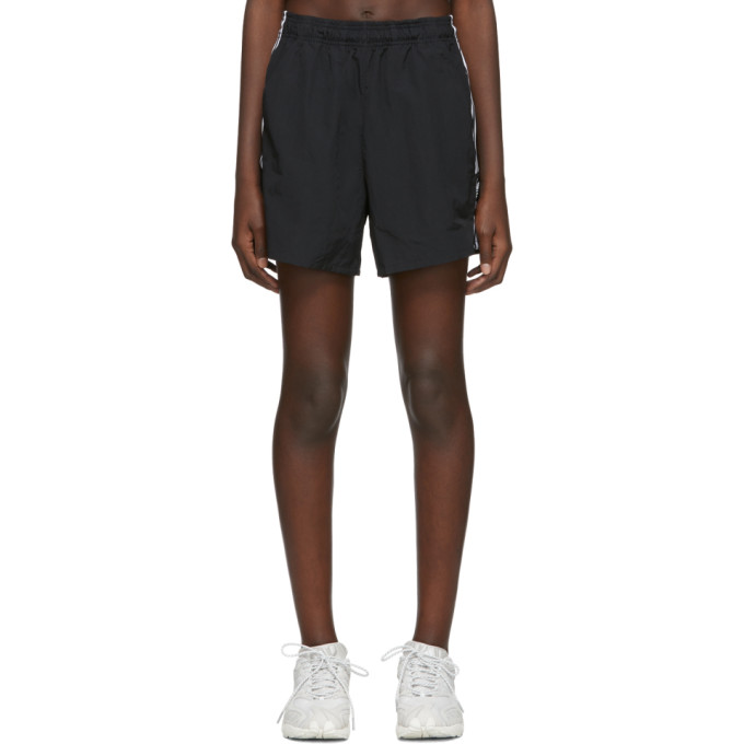 ADIDAS ORIGINALS ADIDAS ORIGINALS BLACK 3-STRIPE SHORTS