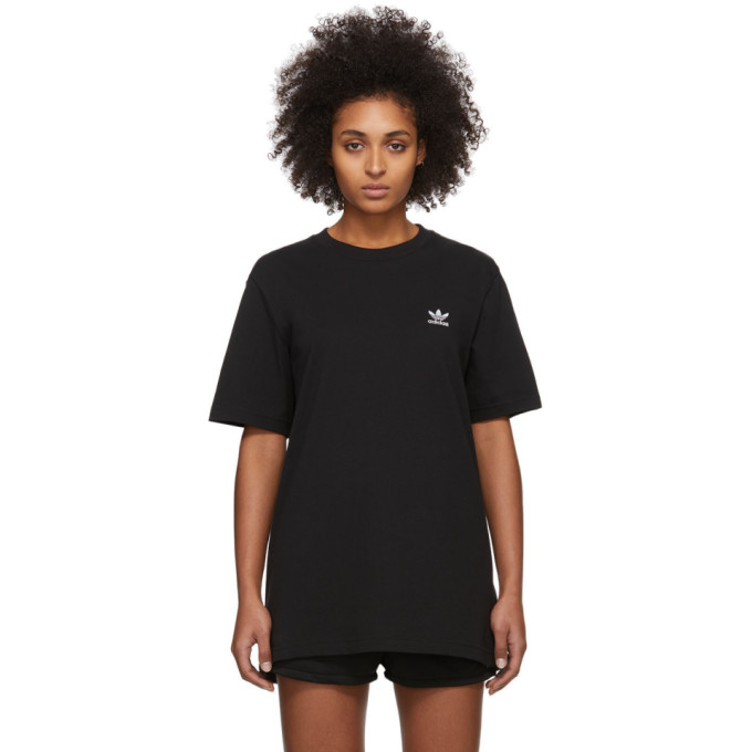 adidas Originals Black Trefoil Essentials T Shirt