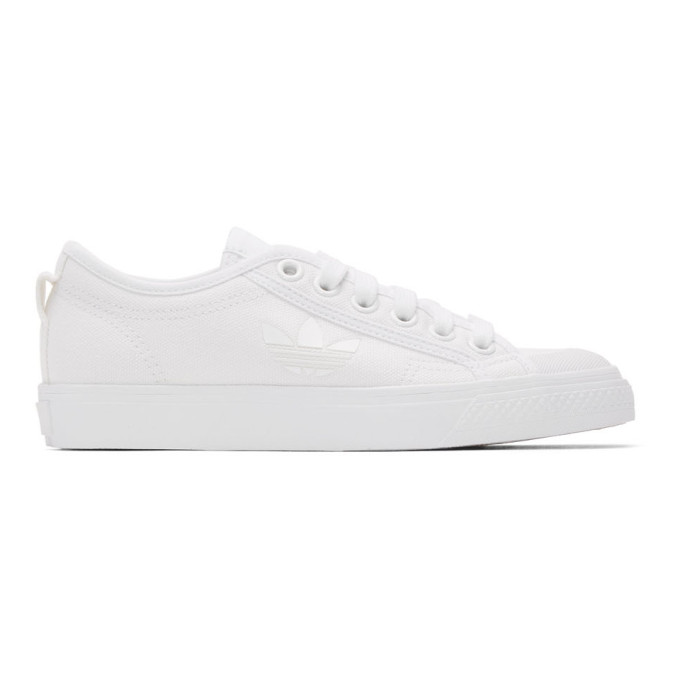 women's originals nizza trefoil casual sneakers from finish line