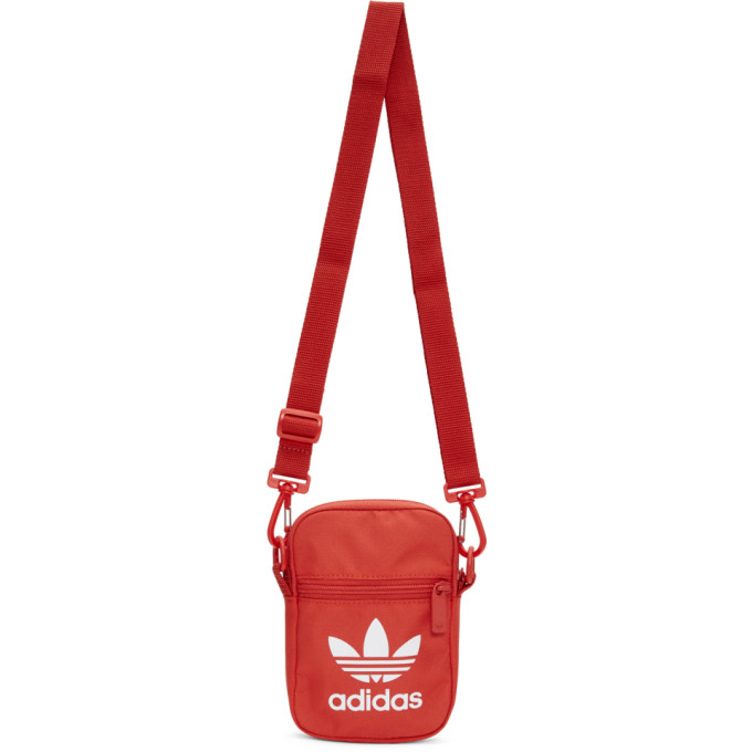 adidas Originals Red Trefoil Festival Bag