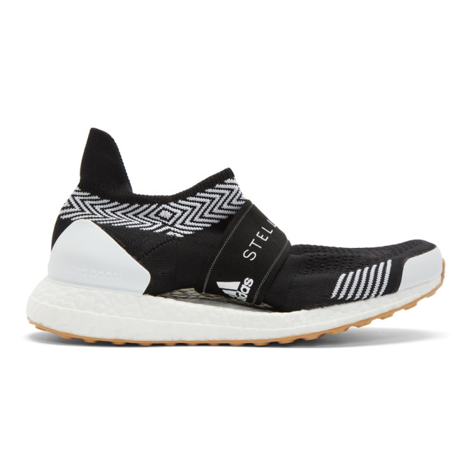 ADIDAS BY STELLA MCCARTNEY ADIDAS BY STELLA MCCARTNEY BLACK AND WHITE ULTRABOOST 3DS SNEAKERS