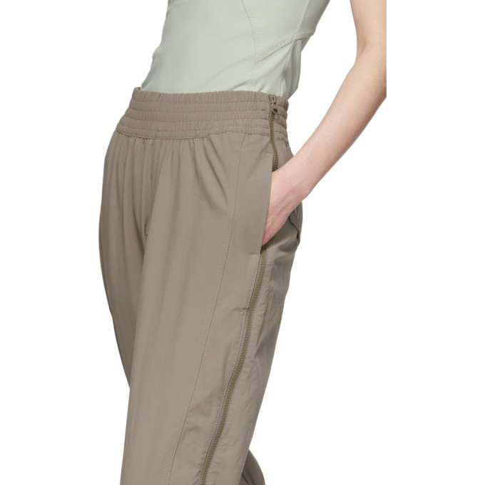 ADIDAS BY STELLA MCCARTNEY ADIDAS BY STELLA MCCARTNEY BROWN PERFORMANCE TRACK PANTS
