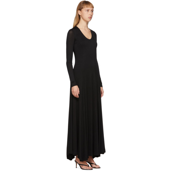 TOTÊME TOTEME BLACK TAVIRA DRESS