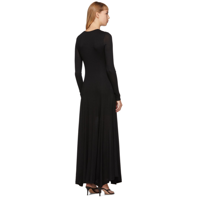 TOTÊME TOTEME BLACK TAVIRA DRESS