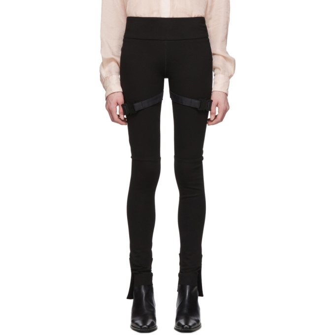 ALYX 1017 ALYX 9SM BLACK BUCKLE LEGGINGS