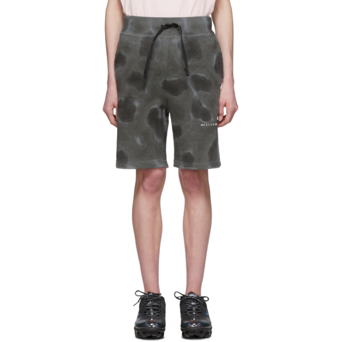 ALYX 1017 ALYX 9SM GREY PRINTED SHORTS