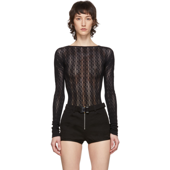 ALYX 1017 ALYX 9SM BLACK KNIT BODYSUIT