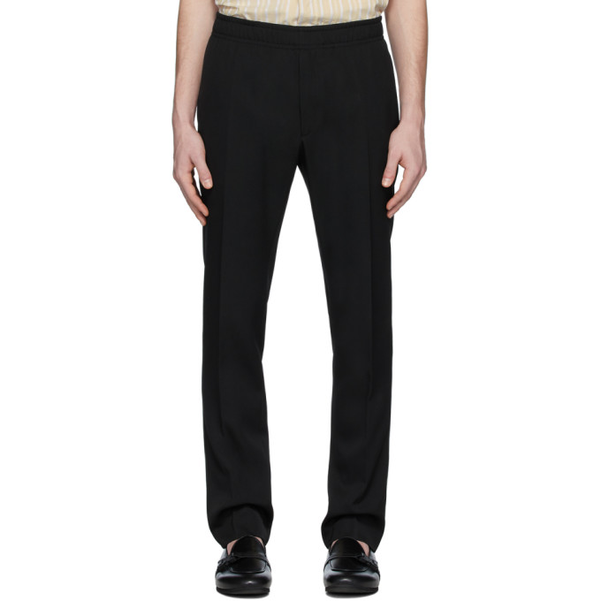 1017 ALYX 9SM Black Wool Elasticized Waist Trousers