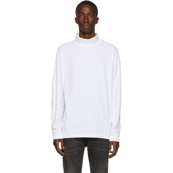 ALYX WHITE ROLL TURTLENECK